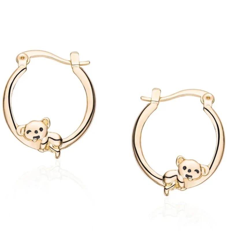 Baby Koala Pearl Earrings